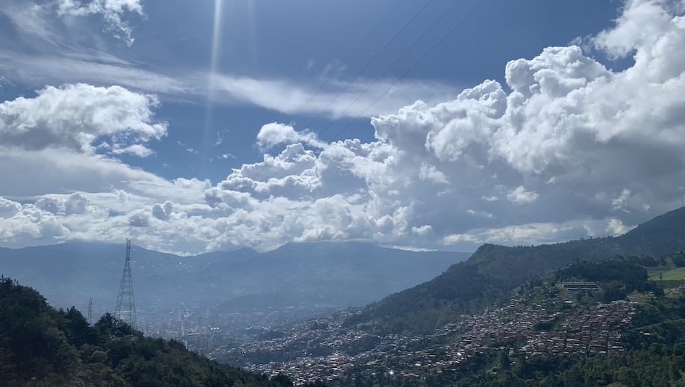 Medellín's gorgeous weather